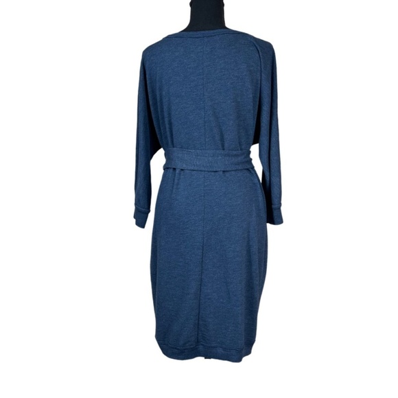 Converse One Star Navy Blue Long Sleeve Sweatshirt Dress Size XL - Picture 3 of 8